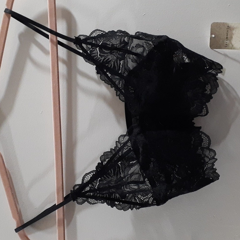 BNWT Intimately Free People Black Bralette